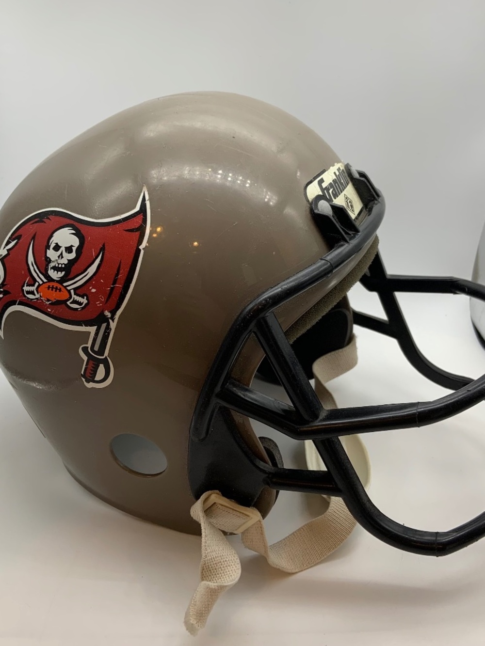 Vintage Tampa Bay Buccaneers Logo Plastic Play/Decorative Football Helmet Youth